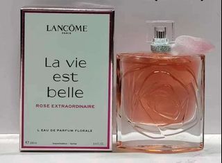 Lancome la vie est belle rose extraordinaire l'eau de parfum florale For Women 100ml  (Free Shipping from Singapore)