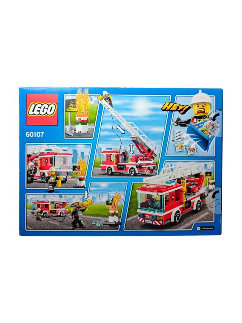 Lego 60107 city fire ladder truck clearance