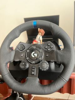 Logitech G923 TRUEFORCE Sim Racing Wheel + Logitech Gaming G Driving ...