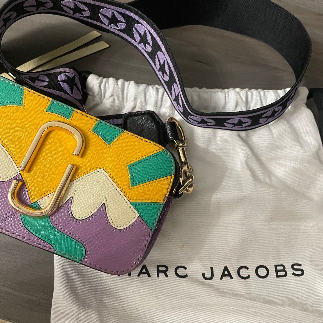 Marc Jacobs x Anna Sui snapshot camera bag (Category: Cross-body Bags) located in Quezon City. Submitted by andreasclothes (Listing ID 1344657945, Image 1). Description: Originally selling for ₱8000; retail price is $395 Comes w dust bag! Unique design hard to find W minor flaws, negotiable if payo .