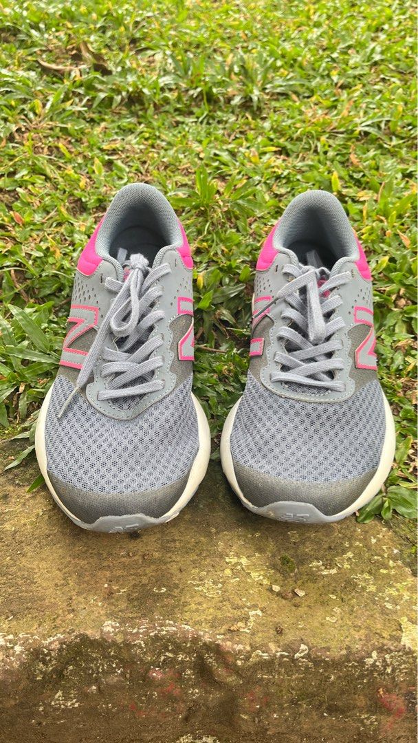 NEW BALANCE 420 WOMAN PINK GREY ORIGINAL, Fesyen Wanita, Sepatu di