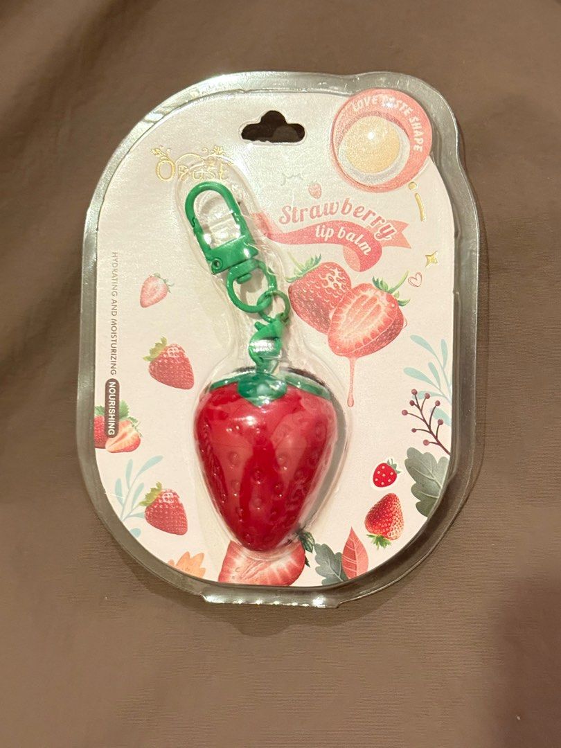 Obuse Strawberry Lip Balm (Thailand) (Category: Makeup) located in Manila. Submitted by chamomillie (Listing ID 1344726964, Image 1). Description: Onhand LOC: Metro Manila MOP: gcash, bpi.