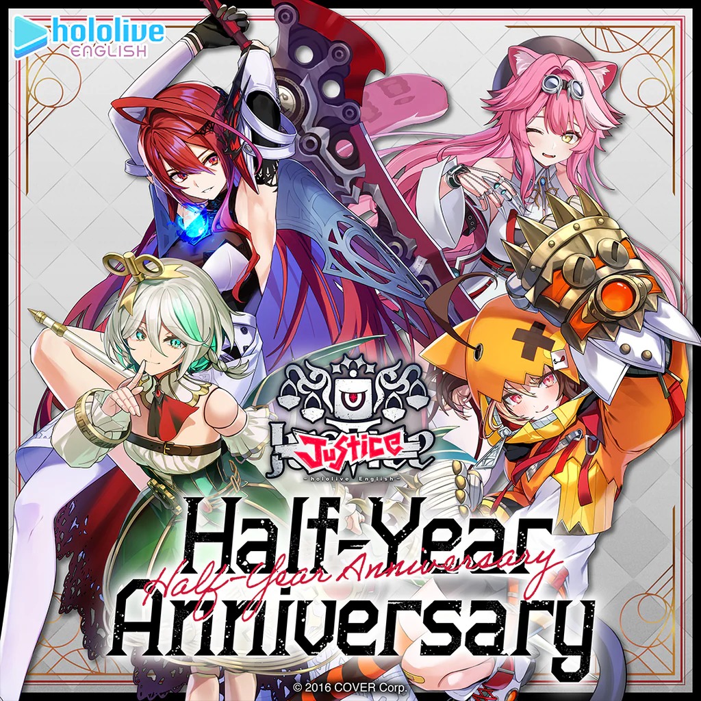 [PO till 23 Jan 2025] hololive English Justice HalfYear Anniversary