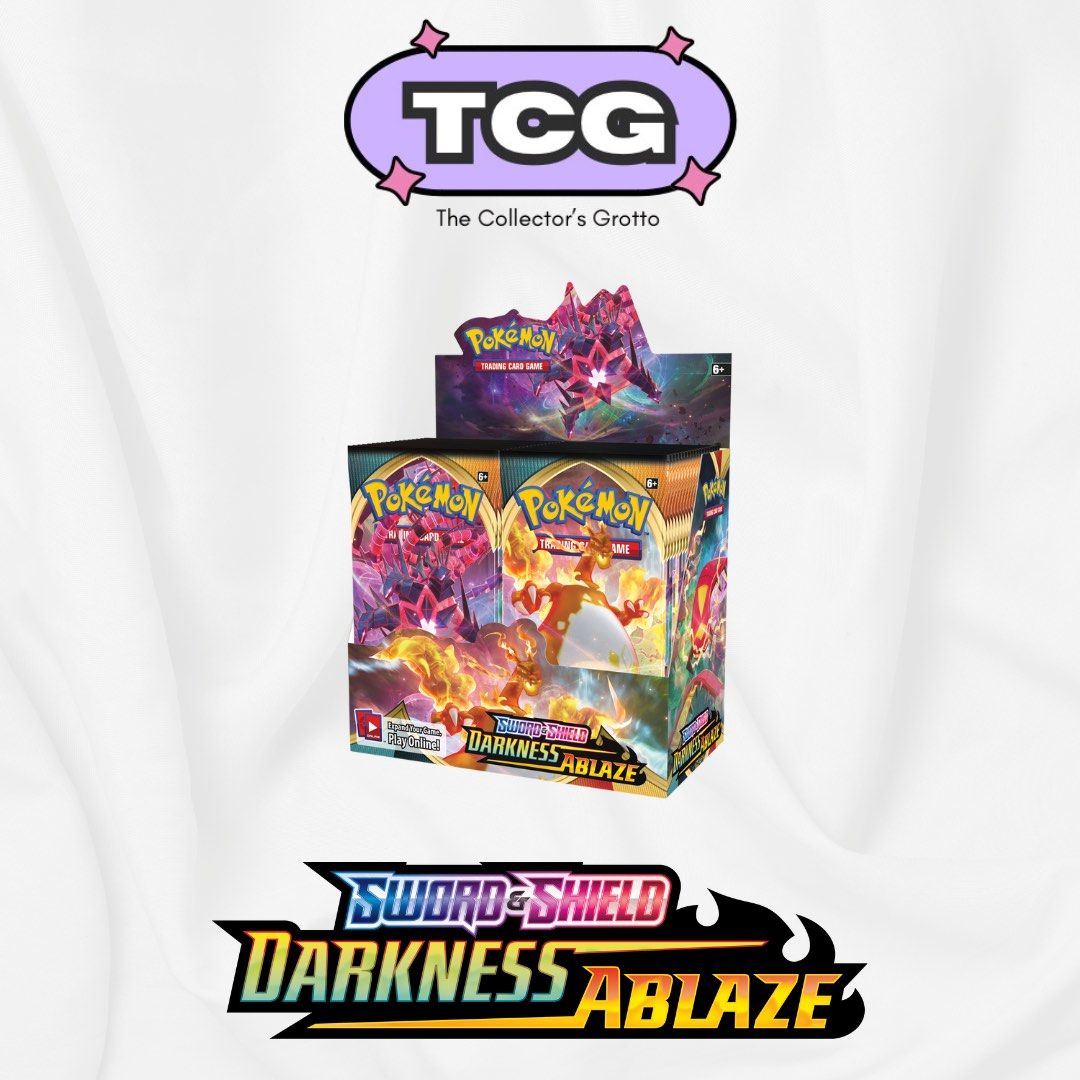 Pokemon Darkness Ablaze Booster Box, Hobbies & Toys, Toys & Games on  Carousell