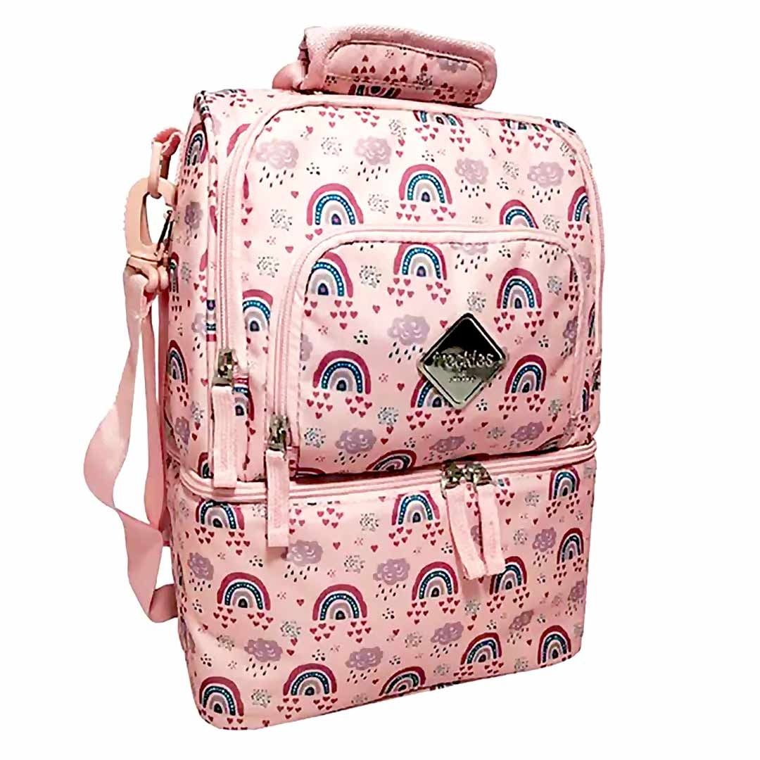 241204A Freckles by Okiedog 3 in 1 Cooler Bag Backpack Amy Rainbow Pink ...