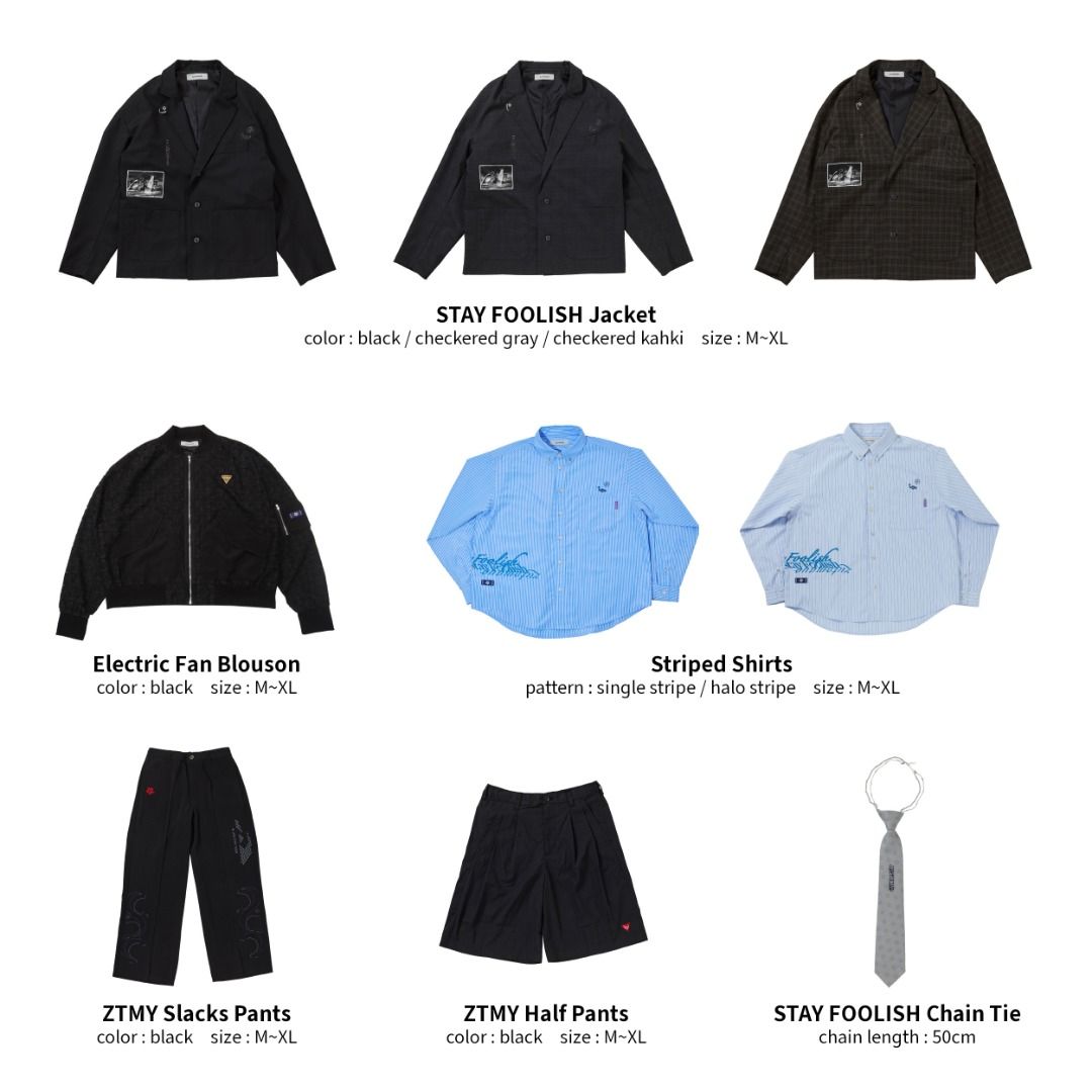ミュージシャン STAY FOOLISH Jacket(checkered kahki) STAY FOOLISH Jacket (Checkered Kahki) - ZUTOMAYO MART
