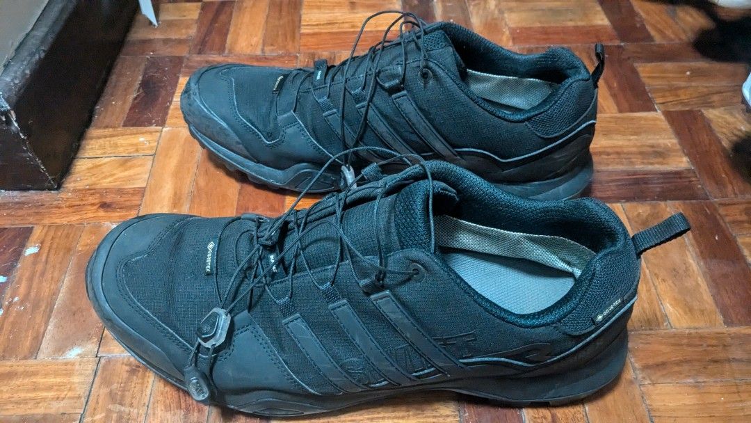 Adidas Terrex R2 Swift GORE-TEX Size 14 (Category: Sneakers) located in Caloocan City. Submitted by pbuen36 (Listing ID 1339814662, Image 2). Description: The adidas Terrex Swift R2 GTX hiking shoes are ready for any weather condition. This lightweight pair is built with goretex lining for waterproof and breathable performance, and a rugged Traxion outsole with grippy continental rubber for support travel over any terrain - wet or dry US 14.