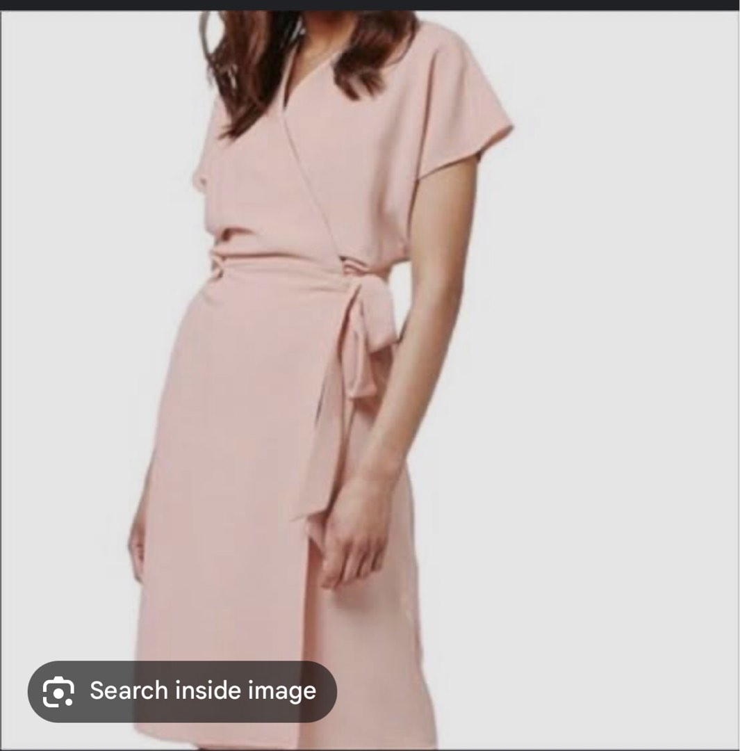 Blush Pink Midi Dress main image 0