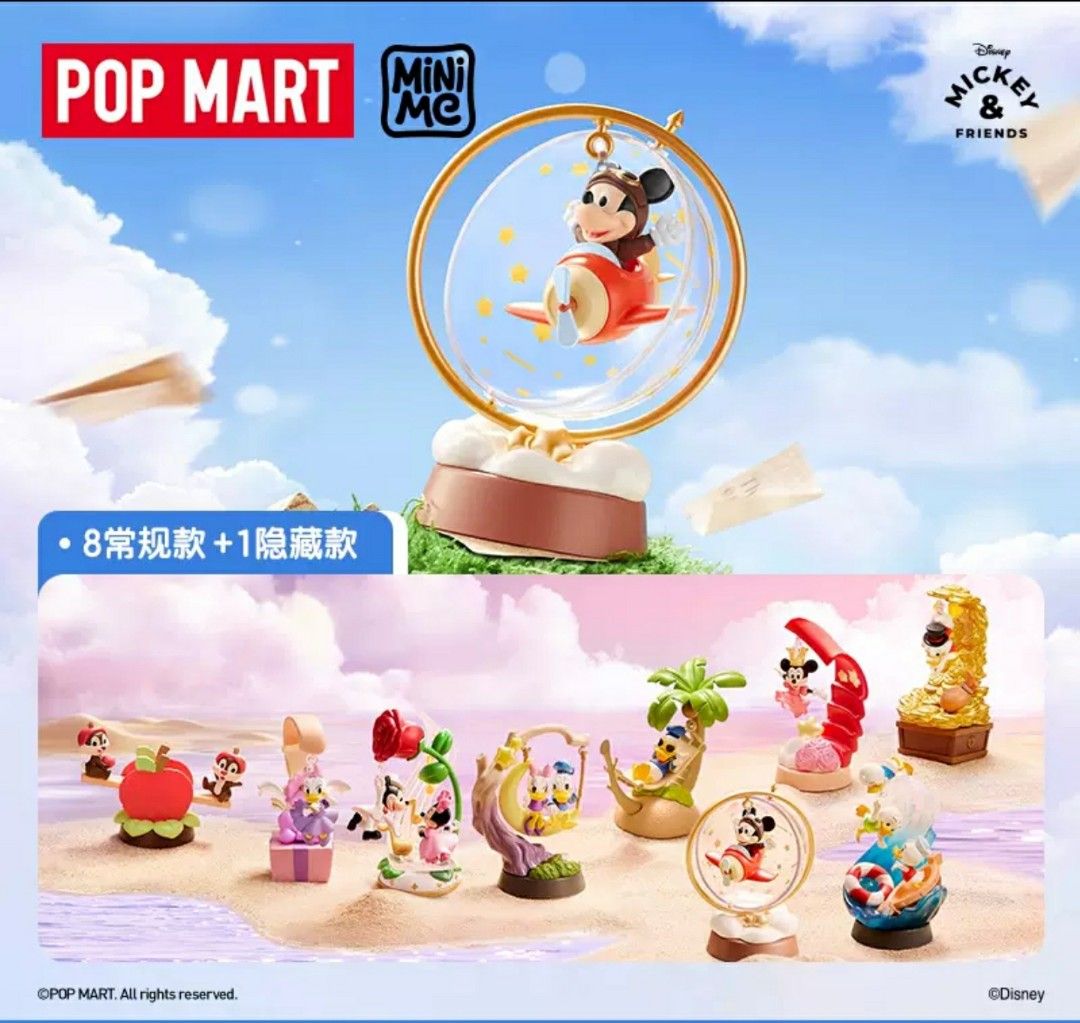 BRAND NEW! POPMART X DISNEY] DISNEY'S THE WONDERFUL DREAMS OF MICKEY AND  HIS FRIENDS SERIES FULL SET AND INDIVIDUAL BLIND BOXES AVAILABLE, Hobbies &  Toys, Toys & Games on Carousell