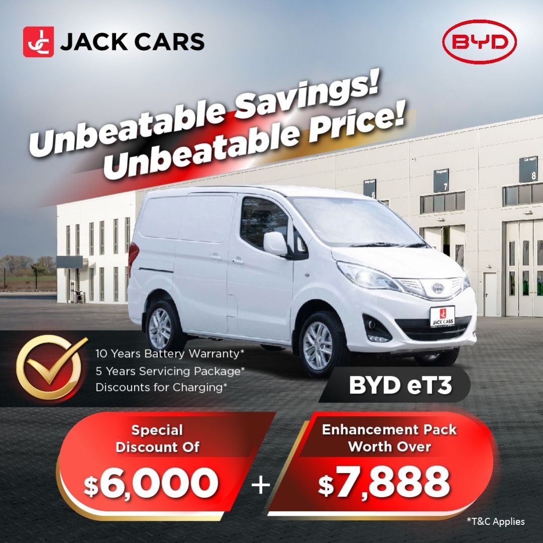 BYD eT3 | BYD T3 (BYD Authorised Dealer)62885348414722111
