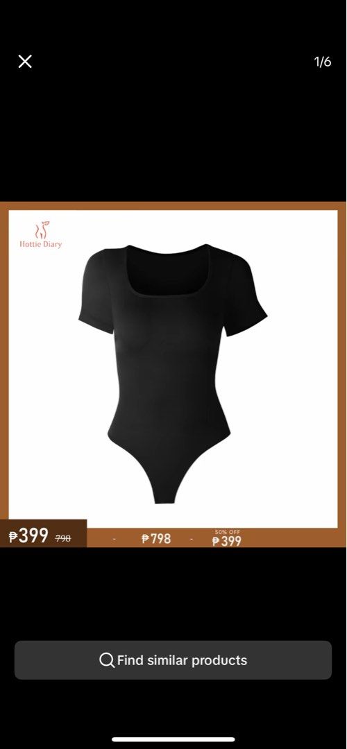 HOTTIE DIARY BODY SUIT FOR TAKE ALL (Category: Others Tops) located in Bulacan. Submitted by declutterwithjcl_ (Listing ID 1339850152, Image 1). Description: Bought it for 399 pesos each Small/Medium Once lang nasuot lahat kasi tumaba na, di na comfortable sa akin. .