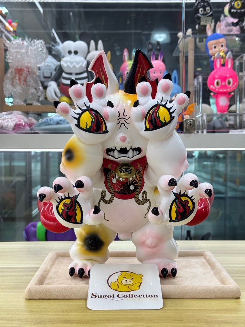 Maneki DAINIGIRUJIN by Grape Brain 大握神 大握神のかわいこちゃんが誕生しました🪬🪬👹🪬🪬 Posted