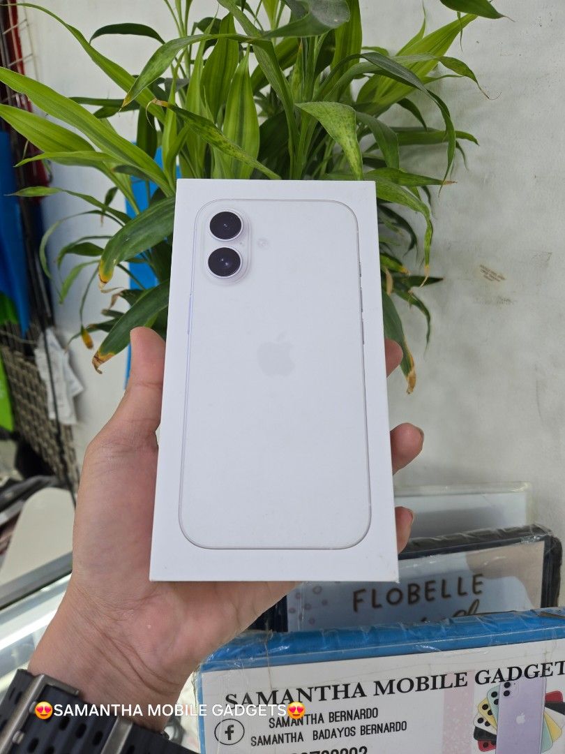 Iphone 16 256gb HK Variant Dual Sim (Category: iPhone 16 Series) located in Manila. Submitted by lenweltong05295 (Listing ID 1339789535, Image 2). Description: Iphone 16 256gb HK Variant Dual Sim Brandnew Sealed with Warrantty Onhand Stock.