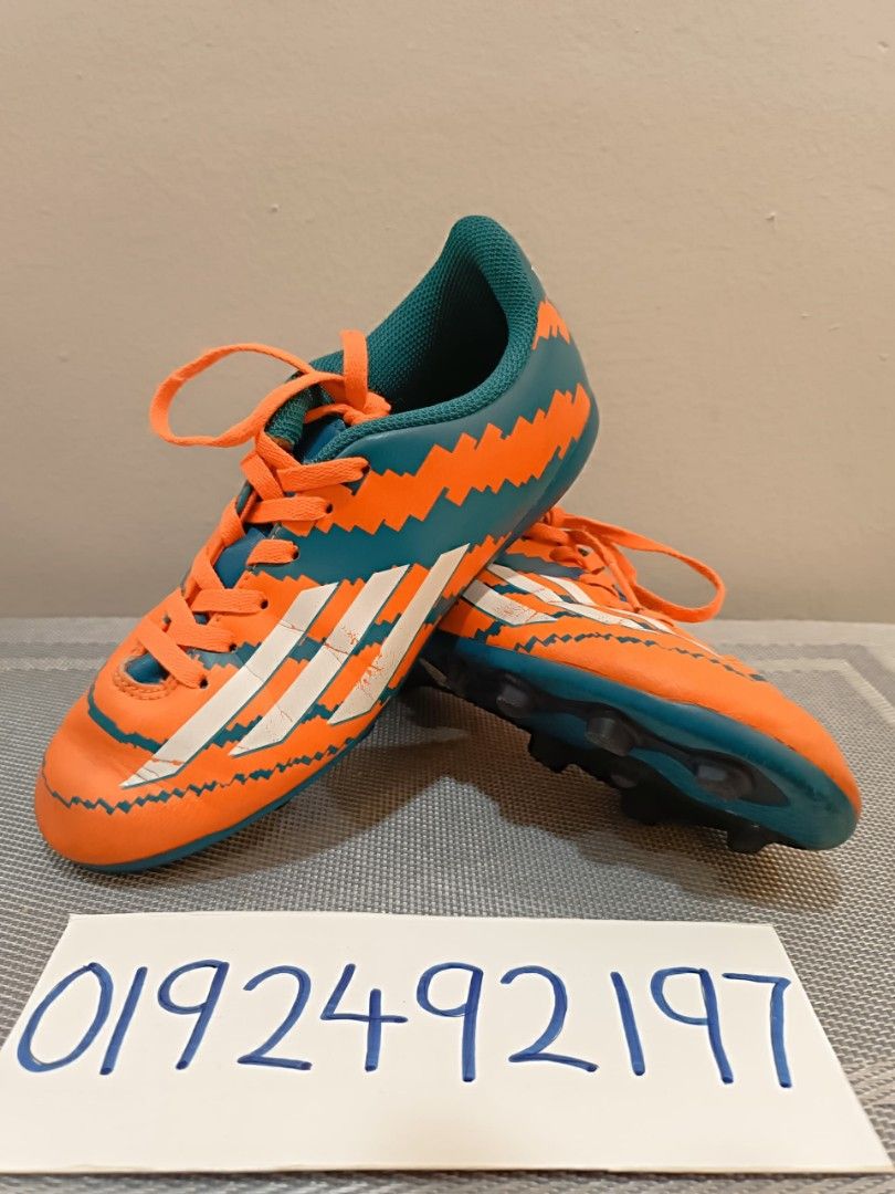 Kasut Bola Budak Adidas Messi 20cm Sports Equipment Sports Games Racket Ball Sports on Carousell