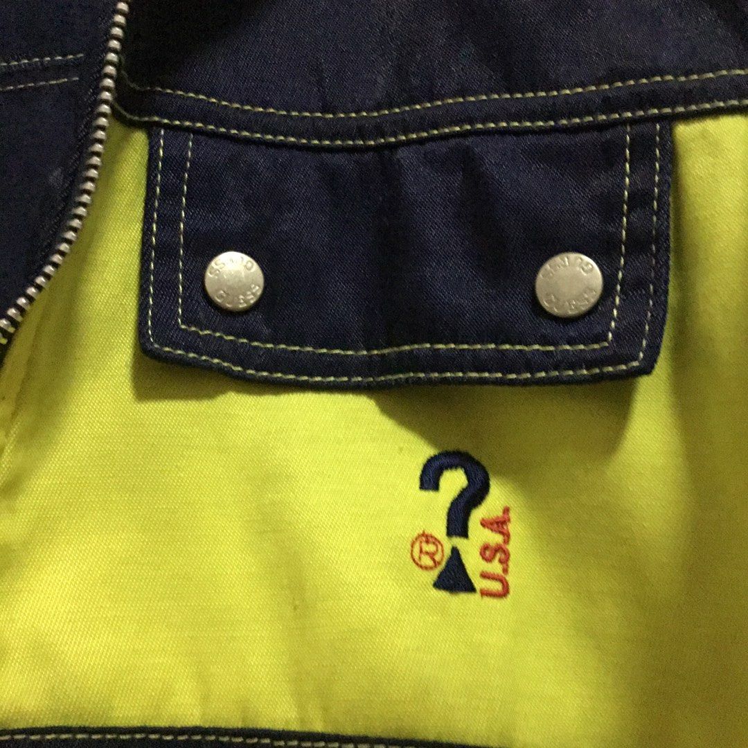 L Guess Canary Yellow Jacket Men s Fashion Coats Jackets and Outerwear on Carousell