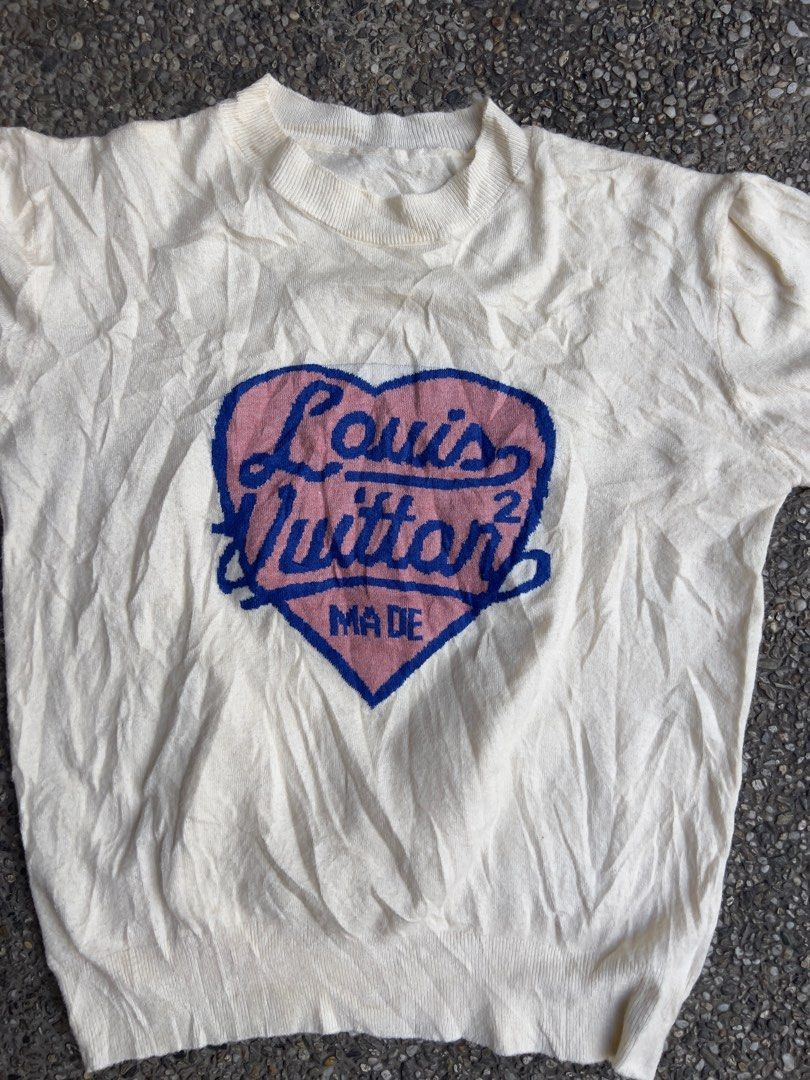 Louis Vuitton x Human Made "Knit" (Category: Shirts) located in Bacolod City. Submitted by novymae23 (Listing ID 1339790919, Image 3). Description: Dam Pang Xmas Party Mo or Simbang gabi LV x Human Made "Knit" Dimes W18.5 L23 Excellent Condition .