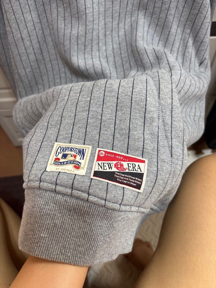 New Era Hoodie Jacket (Category: Coats, Jackets and Outerwear) located in Pasig City. Submitted by ez_declutterz (Listing ID 1339756154, Image 2). Description: Still in excellent condition. Barely used. Just stored. Medium on Tag. No flaws. Fits medium to large body frame. For reference owner is 5’7”, 70kg.