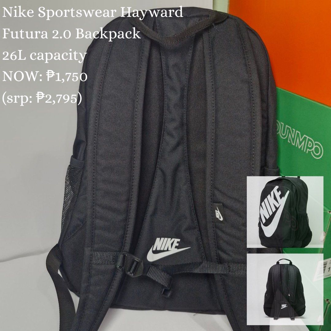 Nike Sportswear Hayward Futura 2.0 Backpack Men s Fashion Bags Backpacks on Carousell