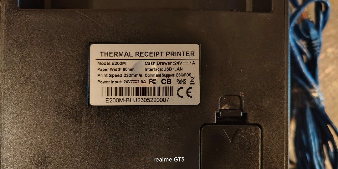 Printer (Category: Printers, Scanners & Copiers) located in Singapore. Submitted by arulprakas13042 (Listing ID 1339889704, Image 3). Description: good condition 80 mm paper width Thermal printer print speed 230mm/s.