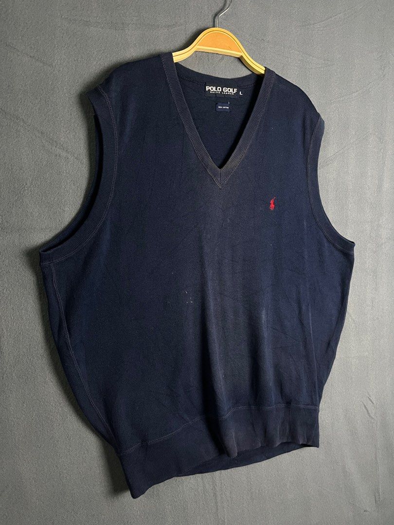 Polo golf sweater vest hot sale