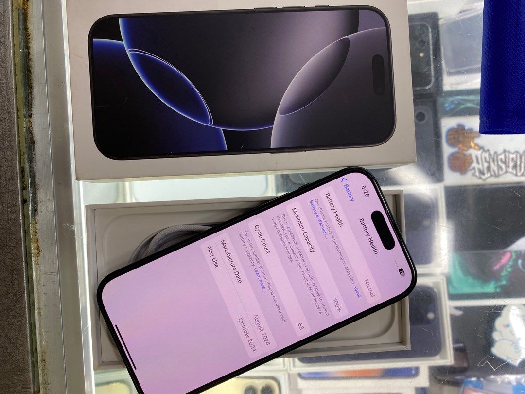 Secondhand iPhone 16 Pro 256gb Ntc (Category: iPhone 16 Series) located in Manila. Submitted by orlandotub99548 (Listing ID 1339836156, Image 2). Description: Secondhand iPhone 16Pro 256gb Ntc Variant 100% battery health 63 cycle coun See pictures for more details pick up point in Greenhills Shopping center 📌weCod door to door 📌we ship nationwide via LBC 📌we accept gcash 📌we accept bank transfer 📌we accept ggives For inquiry contact: 0967315
