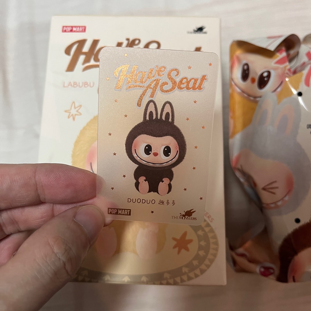 SECRET Popmart Labubu V2 Take A Seat DUODUO Hobbies Toys Toys Games On Carousell Secret Popmart Labubu V2 Take 1733316643 Beefe0c8 