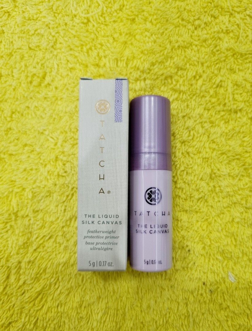 TATCHA THE LIQUID SILK CANVAS (Category: Makeup) located in Manila. Submitted by luxeclassyshop (Listing ID 1339766649, Image 1). Description: TATCHA THE LIQUID SILK CANVAS 5g.