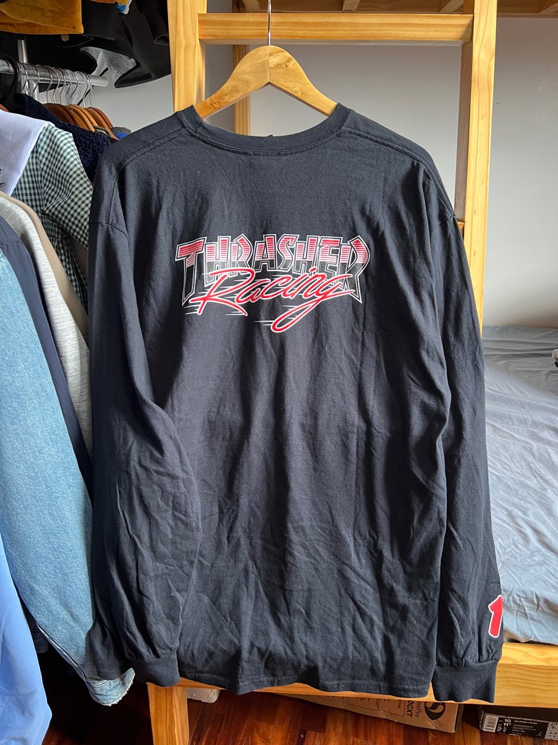 Thrasher racing shirt cheap