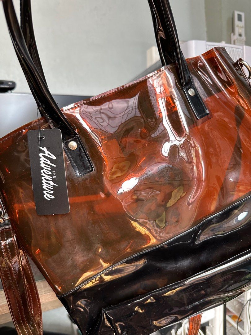 Transparent Bag with Sling (Category: Luxury Bags & Wallets) located in Pasig City. Submitted by dai_clutter (Listing ID 1339768843, Image 3). Description: Brandnew Ganda in person :) Loc: Manggahan, Pasig Shipping Shoulder by buyer Moveit/Lalamove/Grab Pickup.