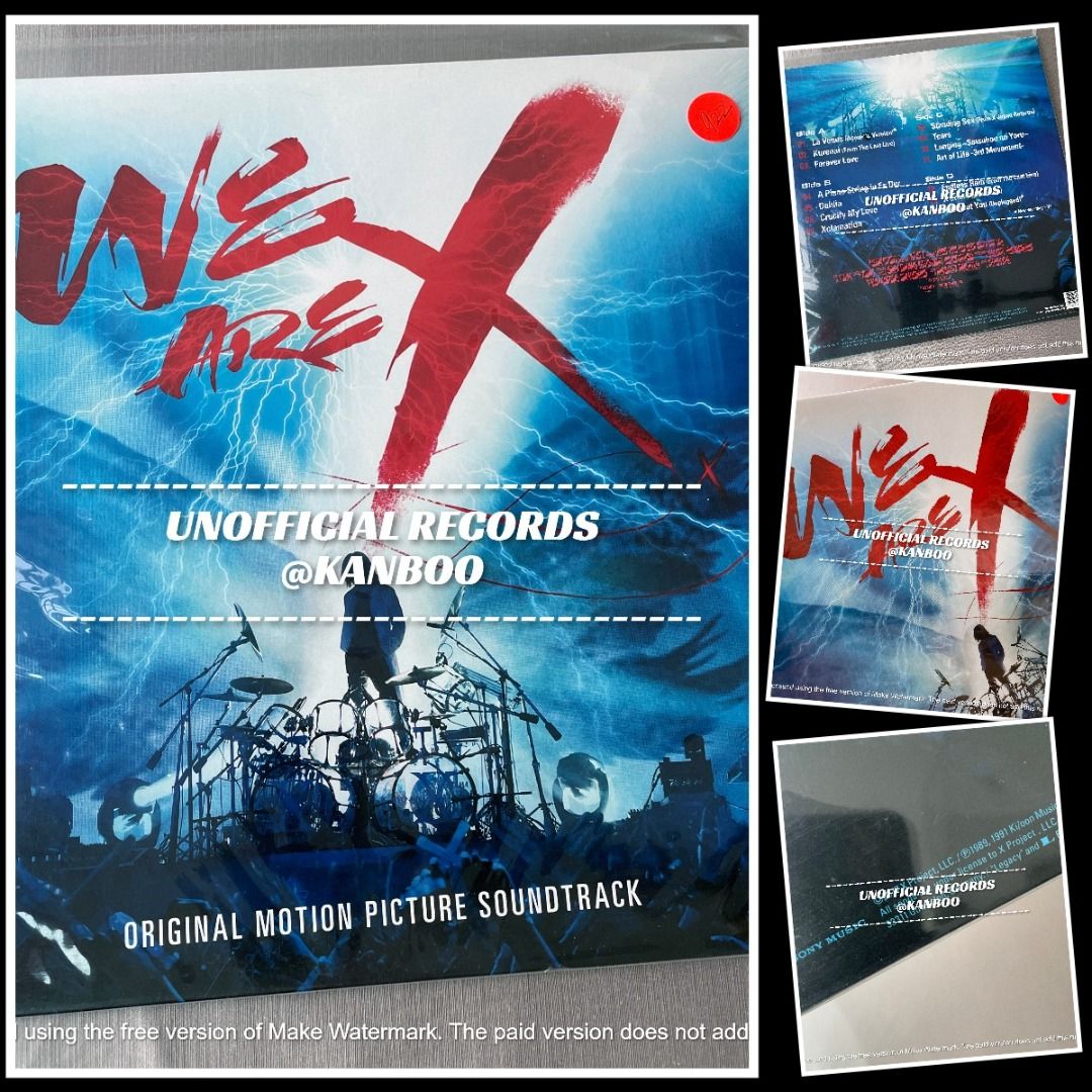 We Are X》X Japan LP 黑膠唱片【SEALED 全新未開】, 興趣及遊戲