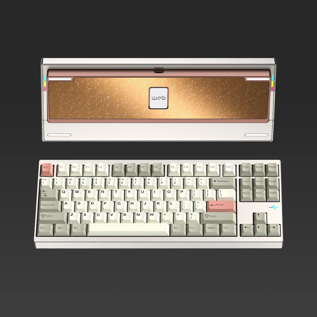 新品未開封】WOBKEY Crush80 Pro Keyboard レッド（CNC