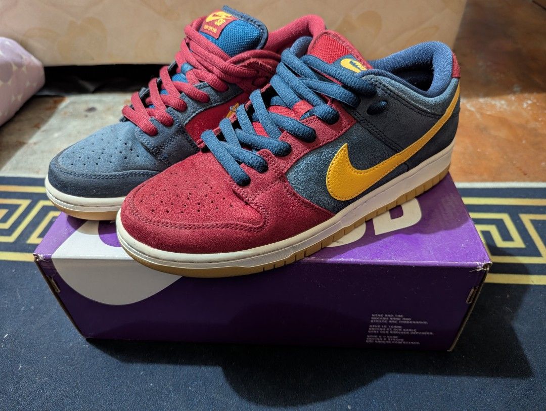WTS NIKE SB DUNK LOW PRO PRM BARCELONA, Men's Fashion