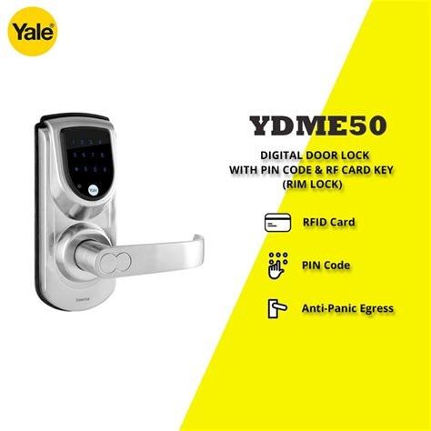 Yale door smart lock rfid, pin code or key (Category: Locks, Doors & Gates) located in Manila. Submitted by GentleGiant (Listing ID 1339812320, Image 2). Description: brand new with 6mo warranty easy to install free deliver within the area mandaluyong greenfield.