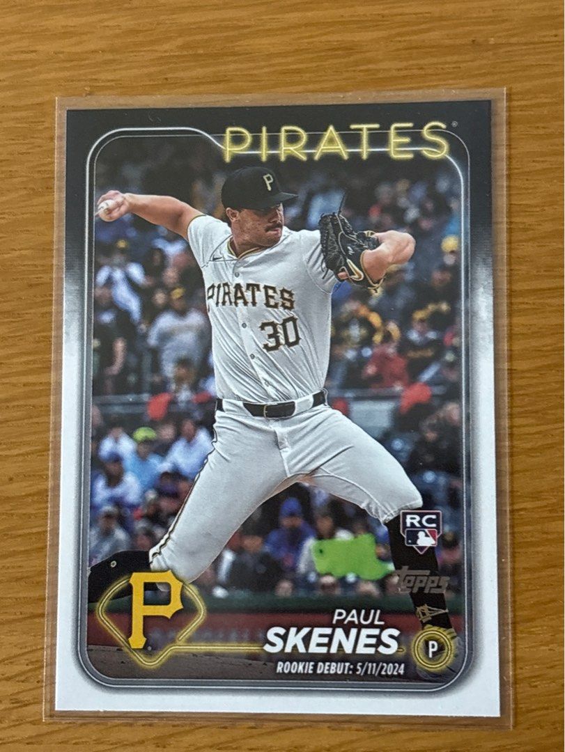 2024 Topps Paul Skenes Rookie Debut baseball card, 興趣及遊戲, 玩具 & 遊戲類