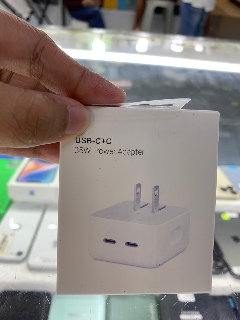 Adaptor usb c 35watts (Category: Chargers & Cables) located in San Juan City. Submitted by happyday_01 (Listing ID 1340053733, Image 2). Description: .