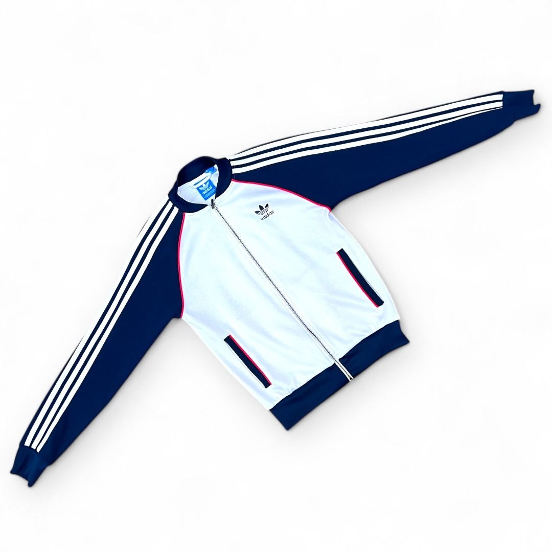 Originals superstar track top navy/white top