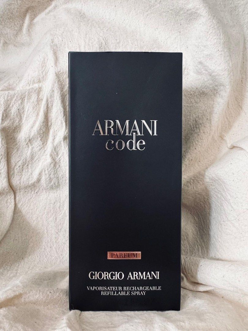 Armani code parfum （分類：健康及美容 - 香水＆香體噴霧）位於 Hong Kong。 由 manlph81 提交（商品編號 1340033780，圖片 1）。簡介： 125ML。