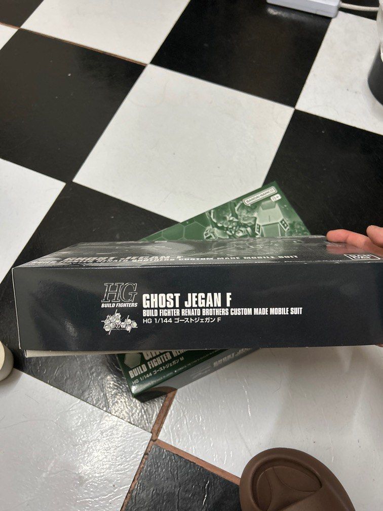 BANDAI HGBF GHOST JEGAN F (Category: Gundam Model Kits) located in Singapore. Submitted by zl4517793670964 (Listing ID 1340101019, Image 2). Description: BANDAI HG BF GHOST JEGAN F Brand new 100% condition Self collection With M two for $60.