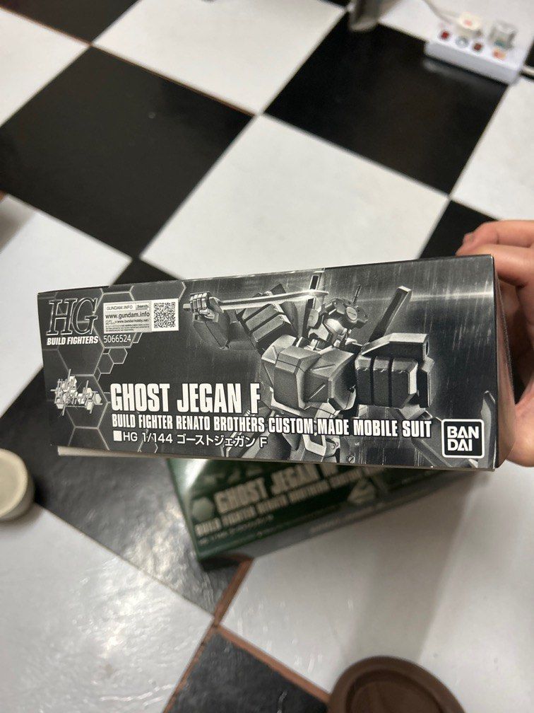 BANDAI HGBF GHOST JEGAN F (Category: Gundam Model Kits) located in Singapore. Submitted by zl4517793670964 (Listing ID 1340101019, Image 3). Description: BANDAI HG BF GHOST JEGAN F Brand new 100% condition Self collection With M two for $60.