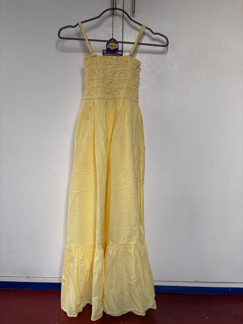 Bangkok linen dress (Category: Dresses) located in Caloocan City. Submitted by arkthln (Listing ID 1340005168, Image 1). Description: -used once -in very good condition -small to medium size frame -with pocket -maxi length -adjustable straps .