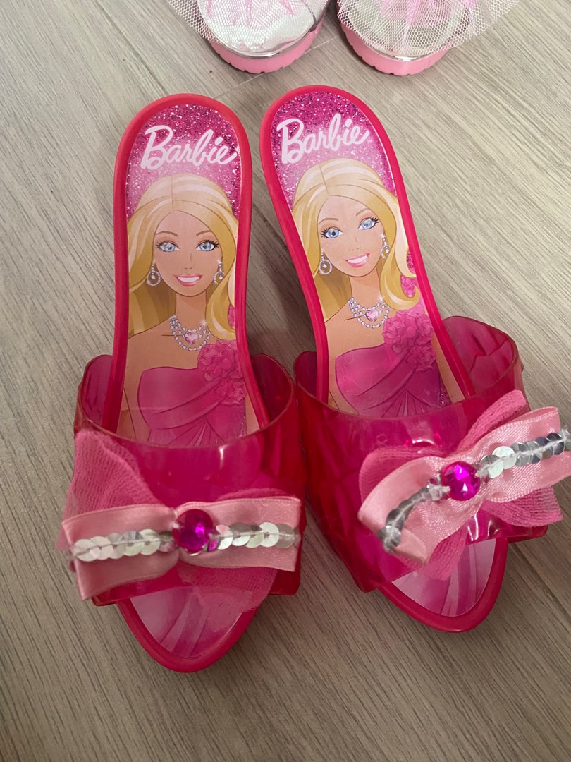 Barbie Design Sandals For Baby Girl In Purple Color main image 0