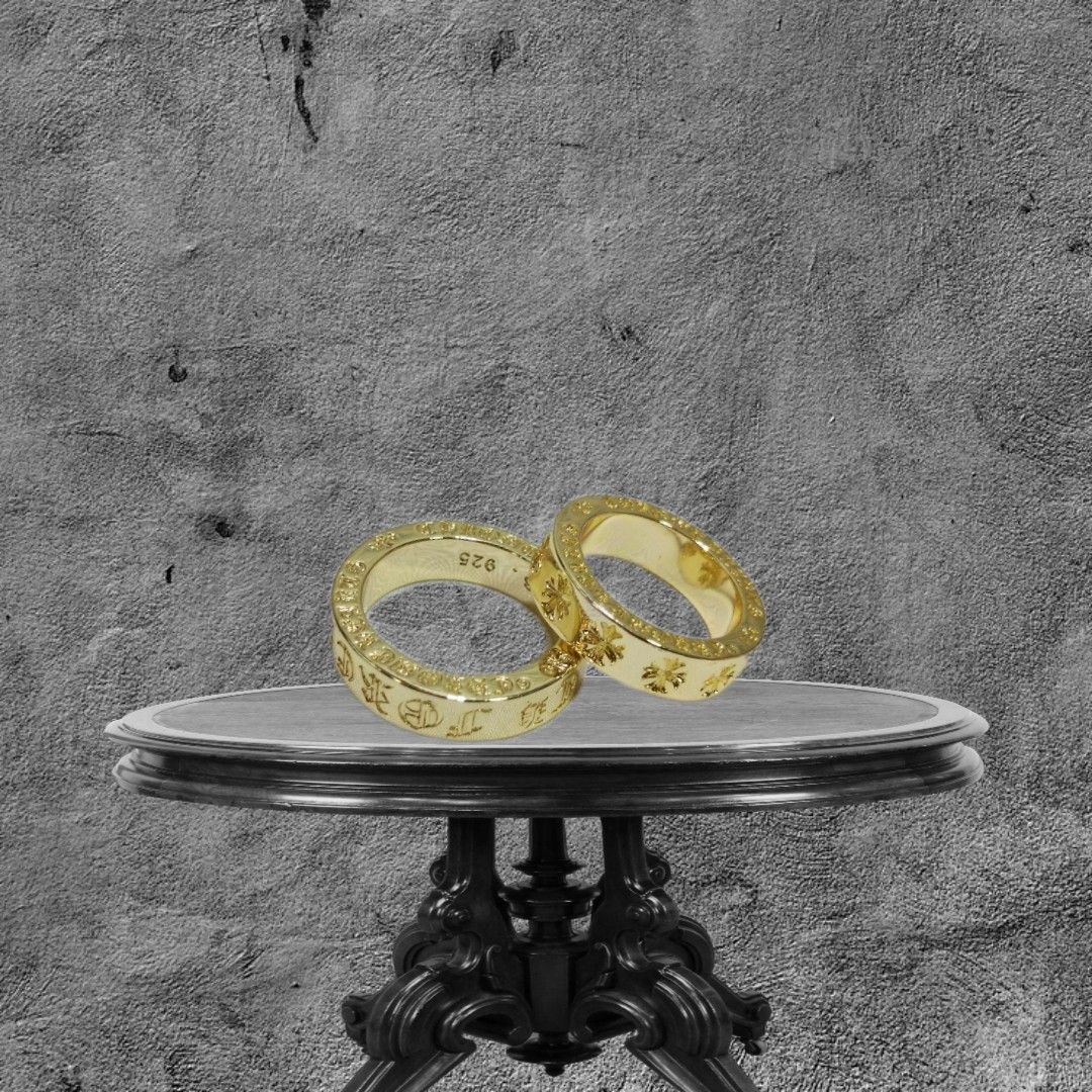 Chromehearts Rings (off) (Category: Jewelry) located in Manila. Submitted by own.desire (Listing ID 1339979735, Image 1). Description: Chromehearts Rings (off) Size: 8 & 11 Price: 200 each.