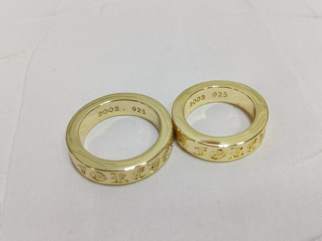 Chromehearts Rings (off) (Category: Jewelry) located in Manila. Submitted by own.desire (Listing ID 1339979735, Image 2). Description: Chromehearts Rings (off) Size: 8 & 11 Price: 200 each.