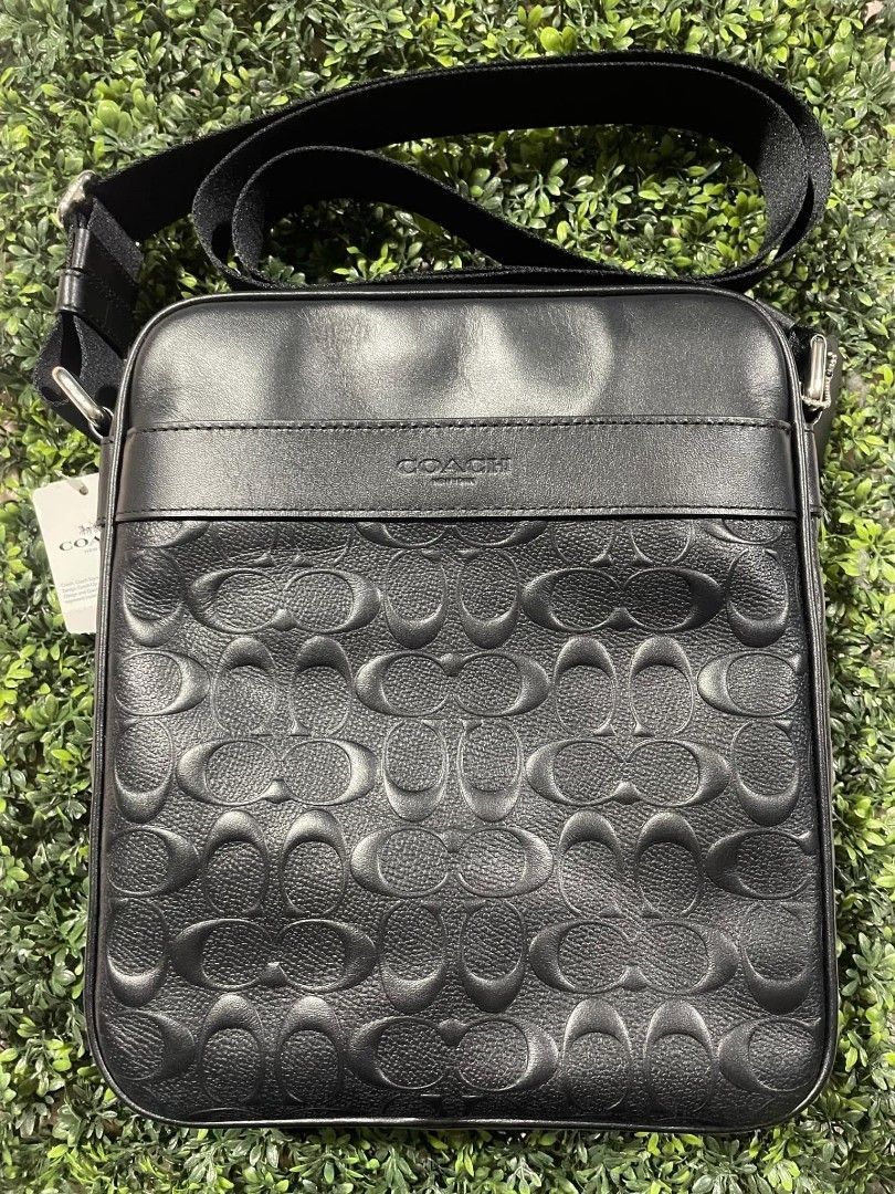 Coach new york sling bag original with card and box Men s Fashion Bags Sling Bags on Carousell