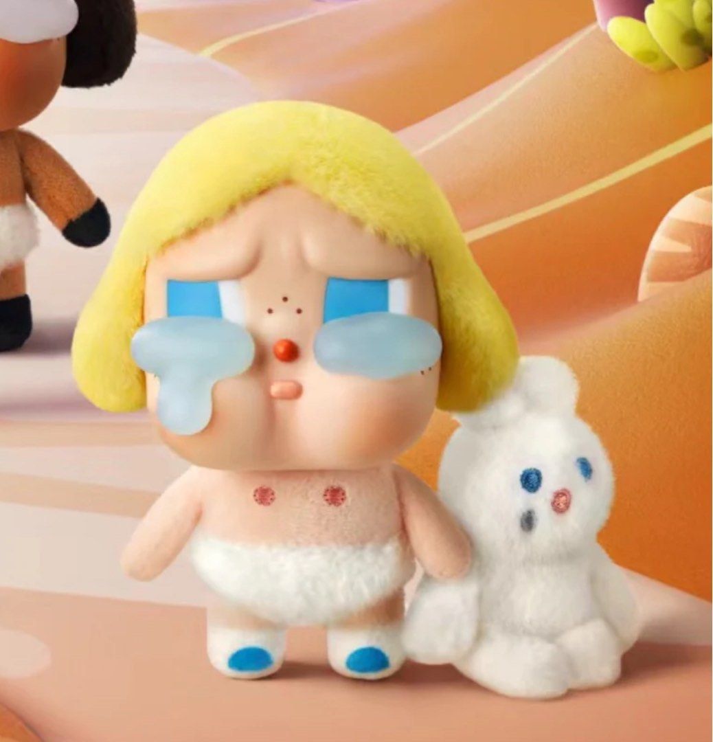 CRYBABY Crying Again Series-Vinyl Face Plush (Super Secret Edition-Baby  Blonde), Hobbies & Toys, Toys & Games on Carousell