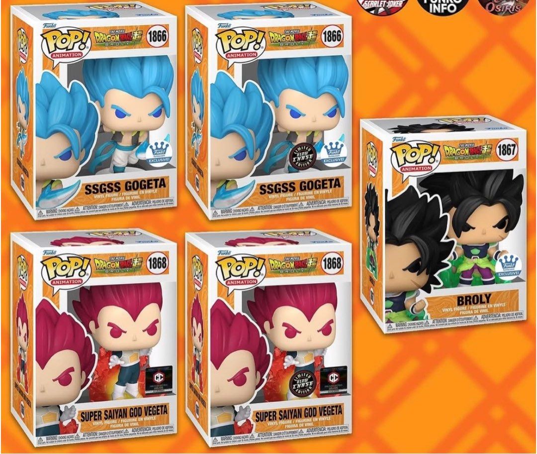 Ssgss Gogeta Funko Pop Gogeta With Chance Of Chase 1863
