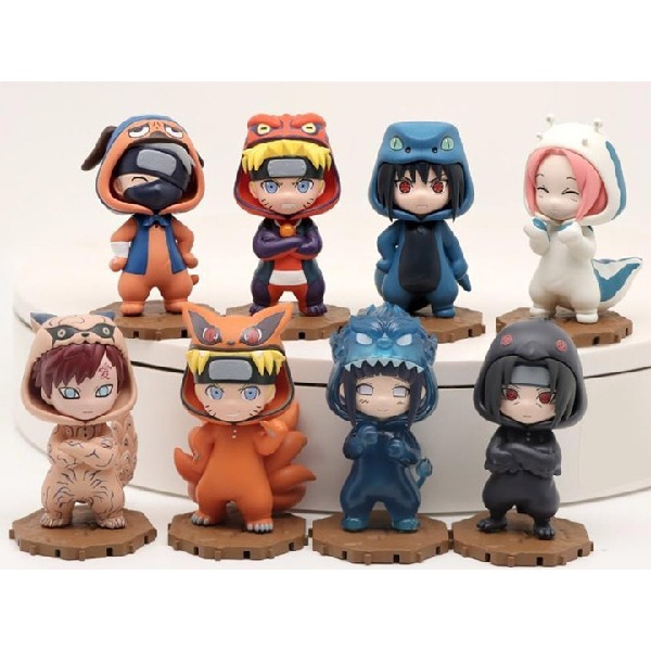 【新貨預訂】[FIGURE Q]《火影忍者》睡衣Ver. BNFIGURE Q NARUTO PAJAMAS VER. (set of 8 ...