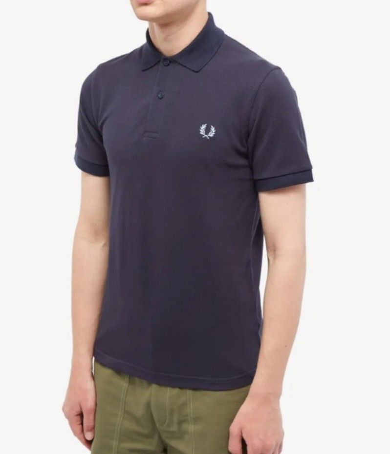 Fred Perry Original Plain Polo Navy T shirt Carousell
