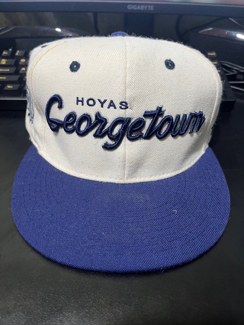 Georgetown Hoyas Zephyr brand original (Category: Caps & Hats) located in Makati City. Submitted by jeps182 (Listing ID 1339977078, Image 1). Description: zephyr brand snapback georgetown hoyas. Used couple of times. No issues, just need some cleaning..