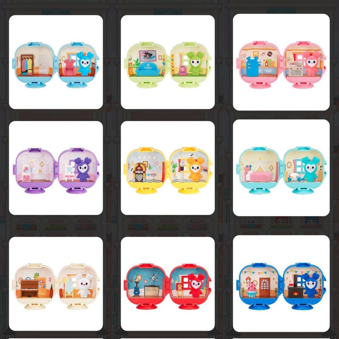 GO TWICE LOVELY BANDAI CAPSULE APARTMENT, Hobbies & Toys